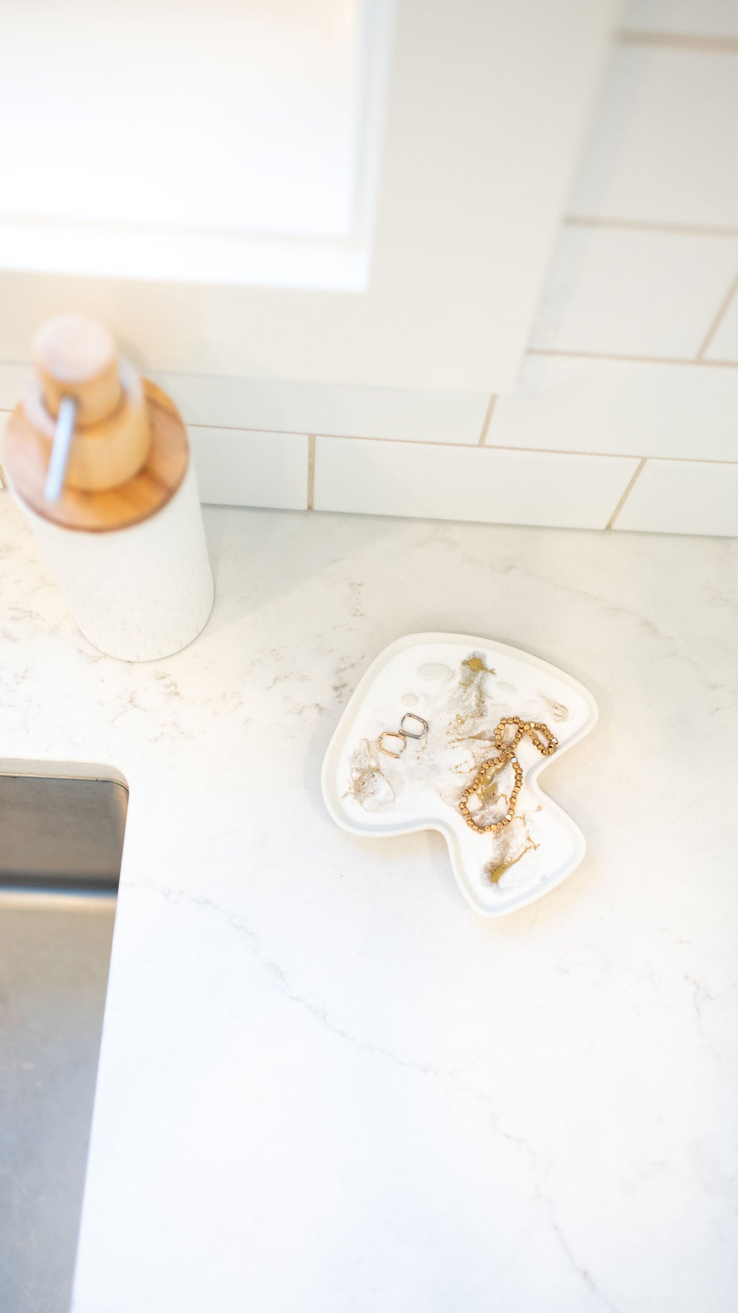 NEW!!! Mushroom Shaped Acacia Cheese Board and Ceramic Tray