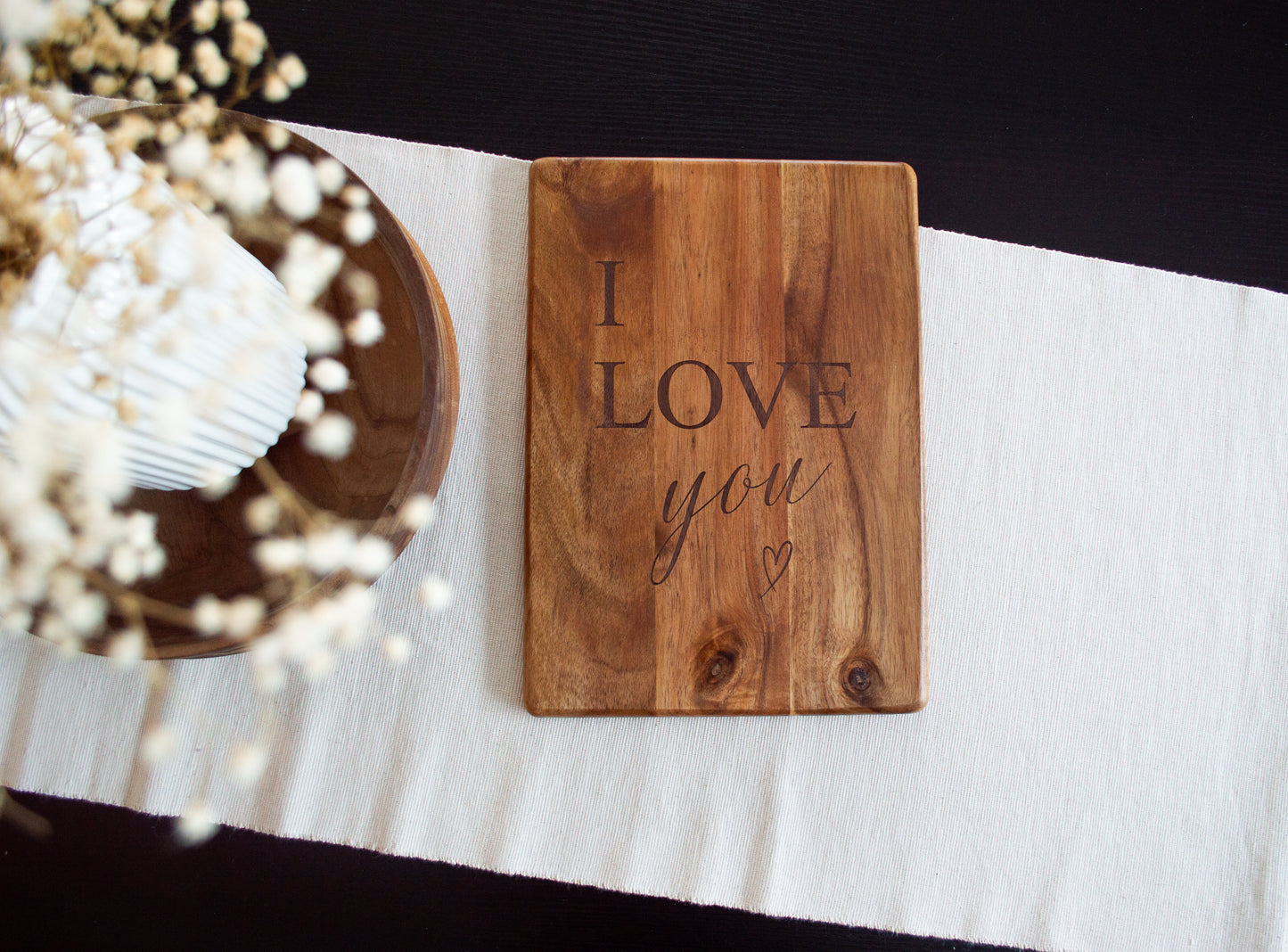 valentines collection engraved board