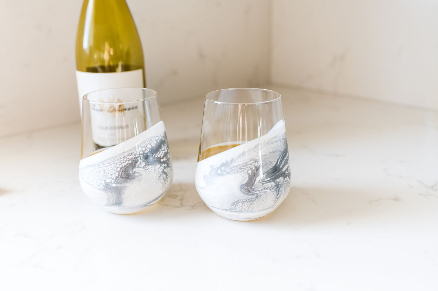 NEW! Resin Coated Entertaining Glasses (Set of 2)