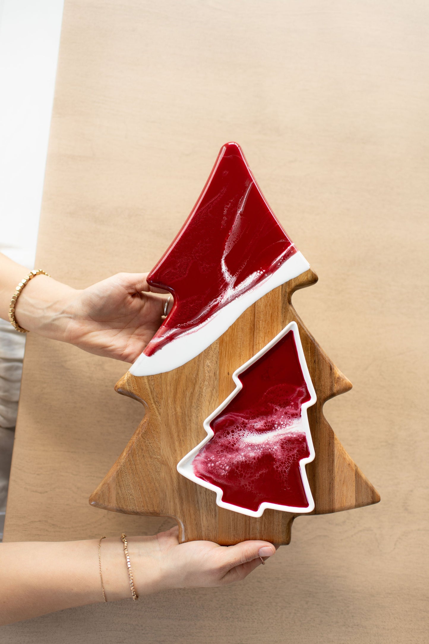 NEW!!! Christmas Tree Charcuterie Board and Ceramic Tray