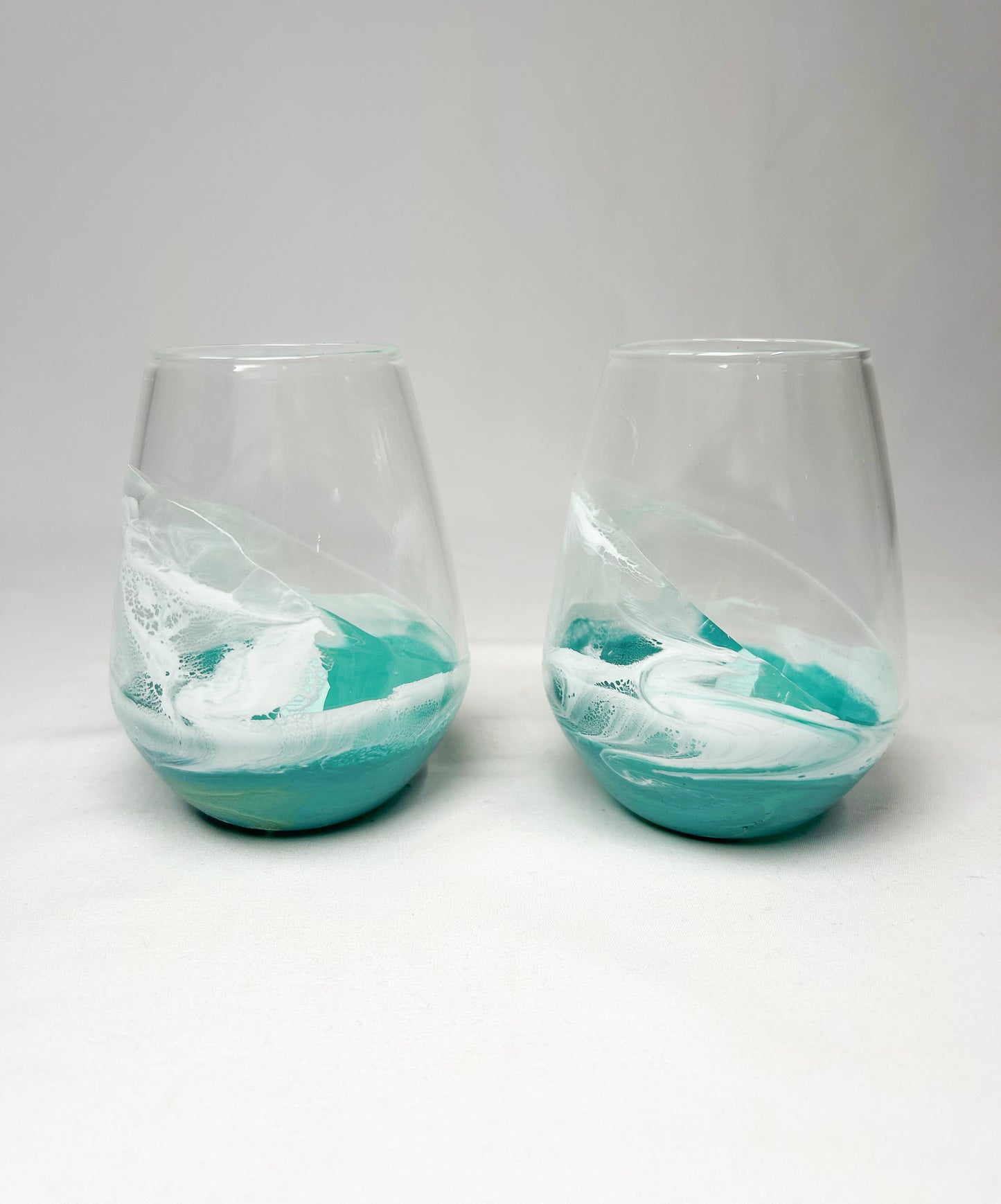 NEW! Resin Coated Entertaining Glasses (Set of 2)