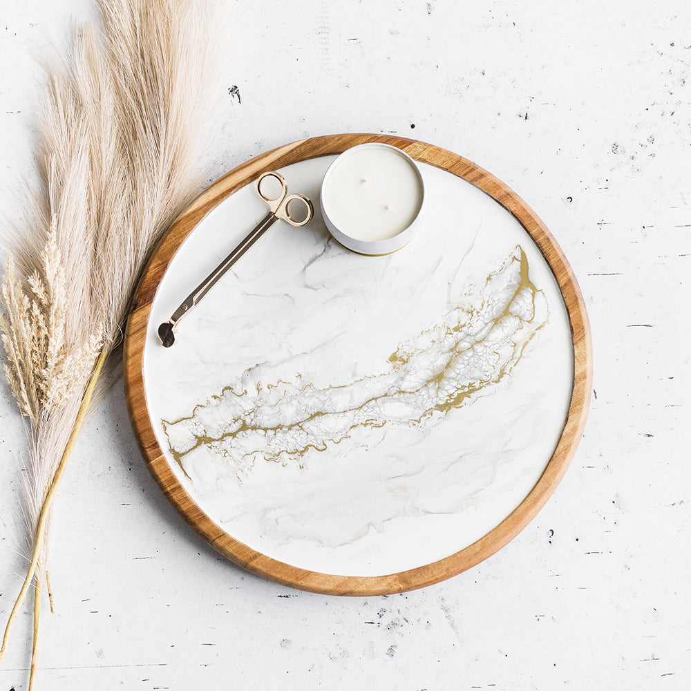 Acacia Lazy Susan
