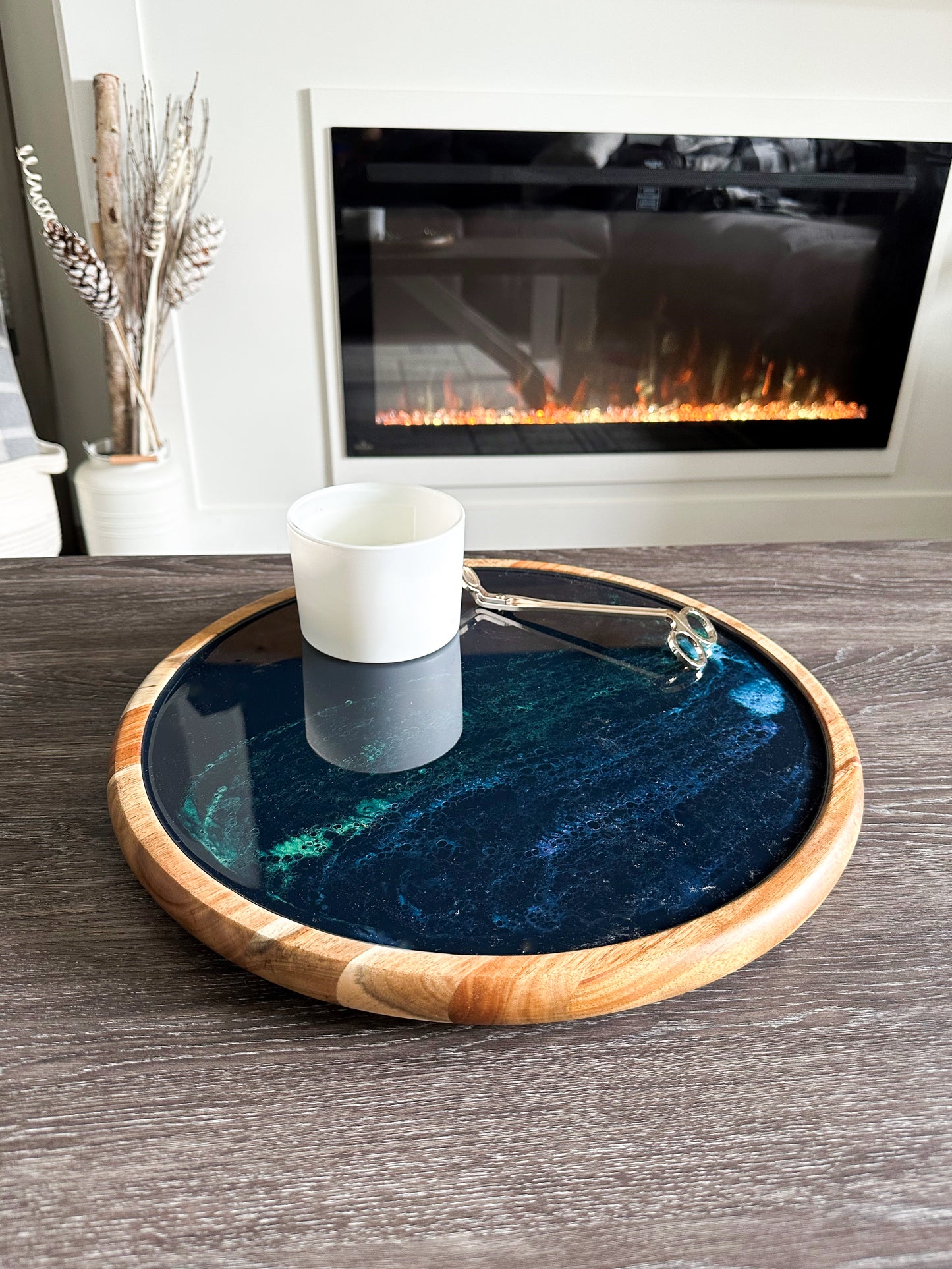Acacia Lazy Susan