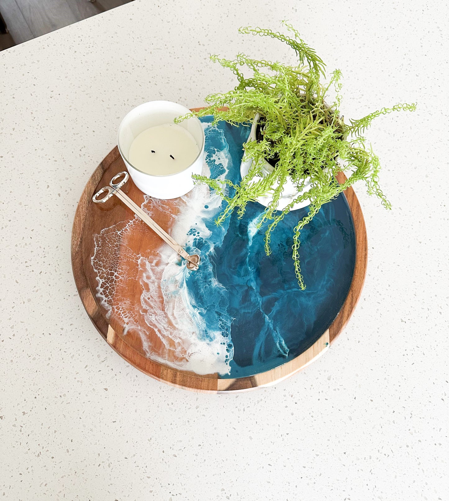 Acacia Lazy Susan