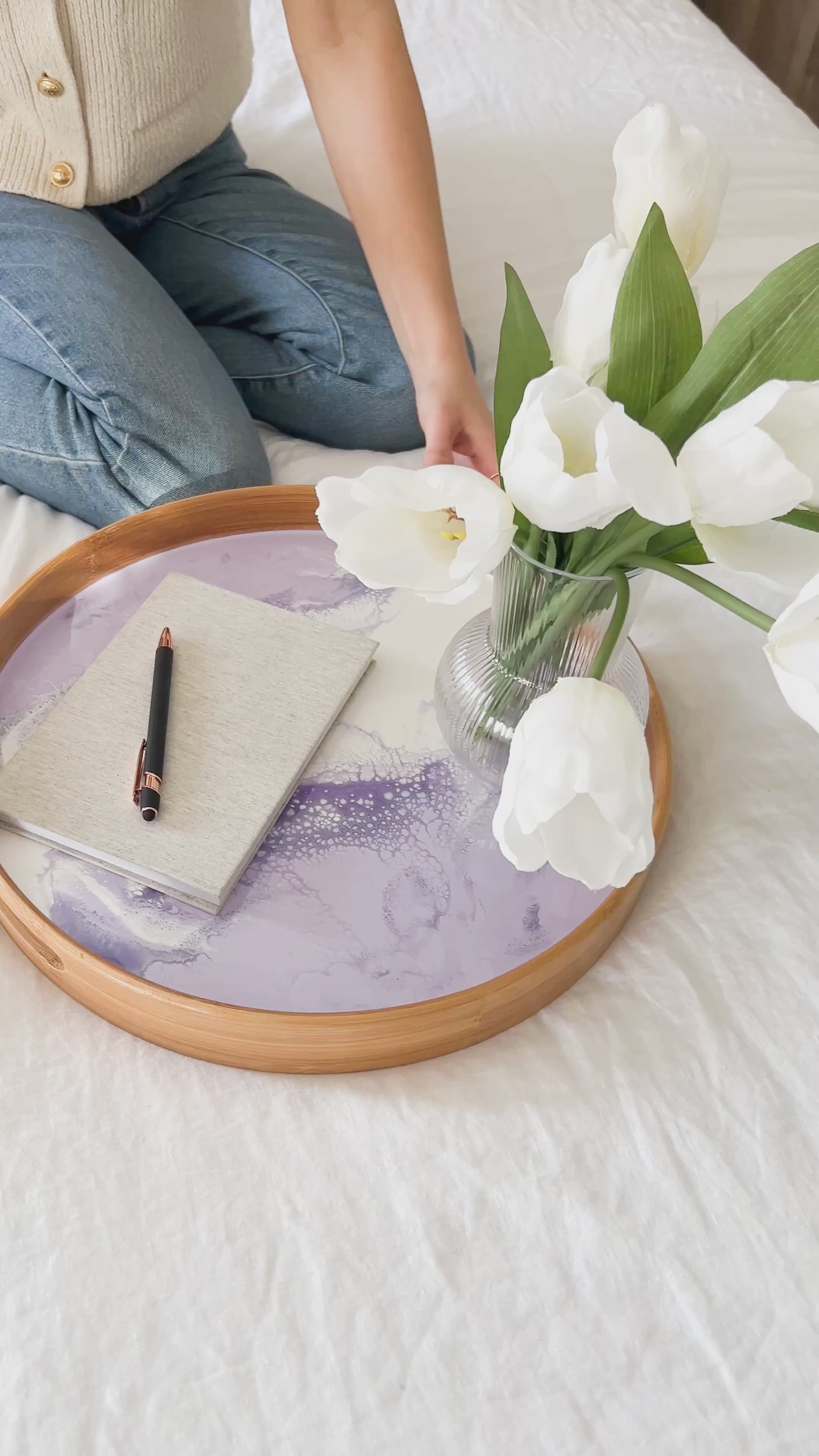 lavender tray video