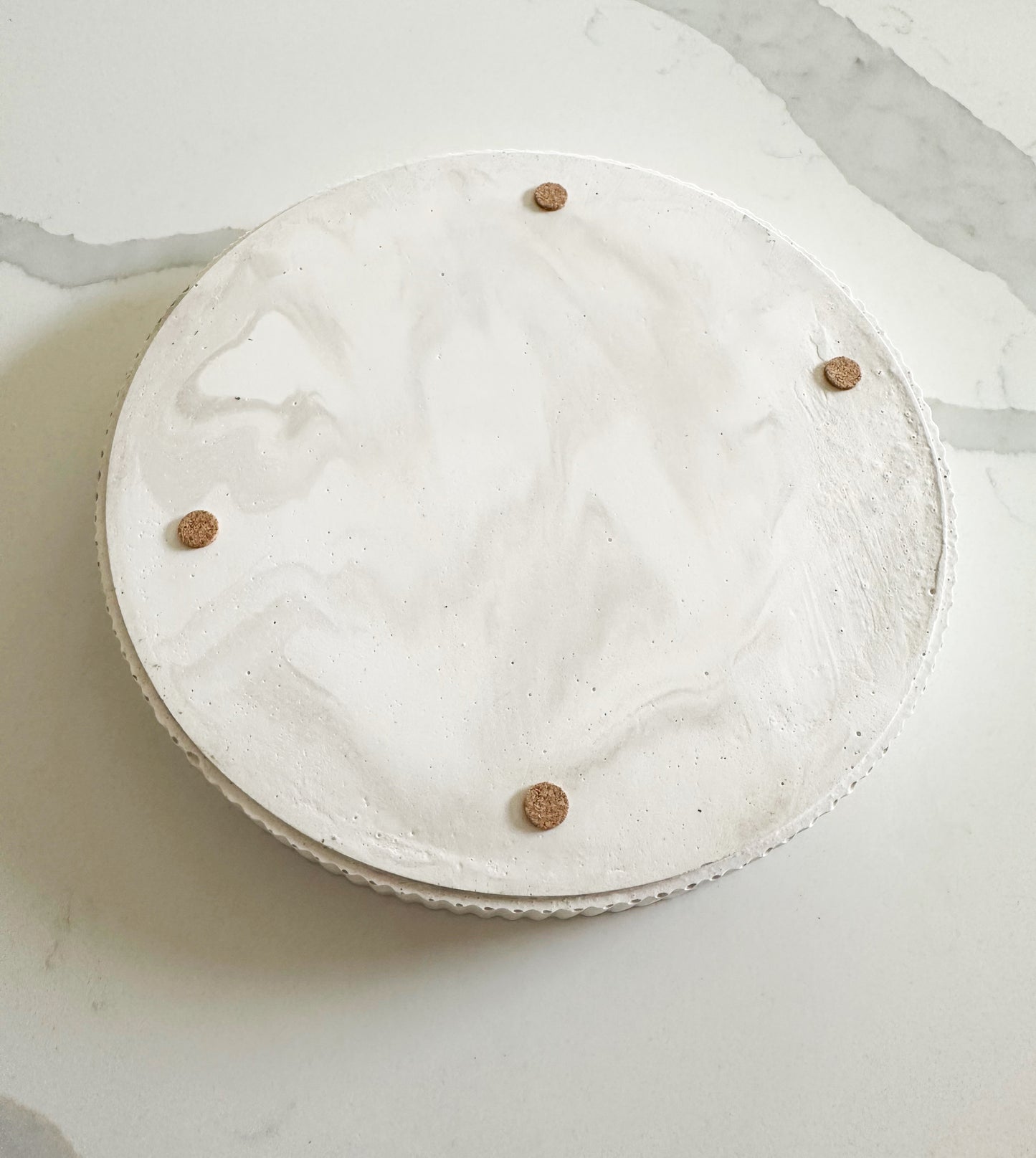 Stoneware Collection - Fluted Round Tray